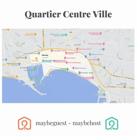 B075-studio Agreable Centre Cannes