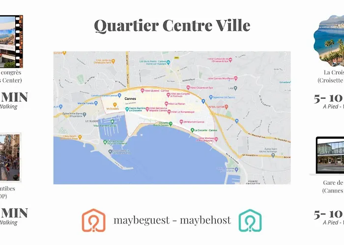 B075-studio Agreable Centre Cannes